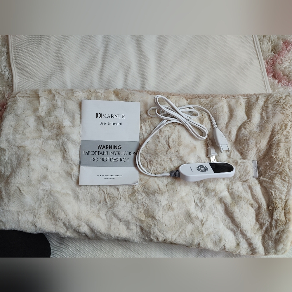 New MARNUR Electric Throw Blanket - 50" x 60" - Cozy Warmth